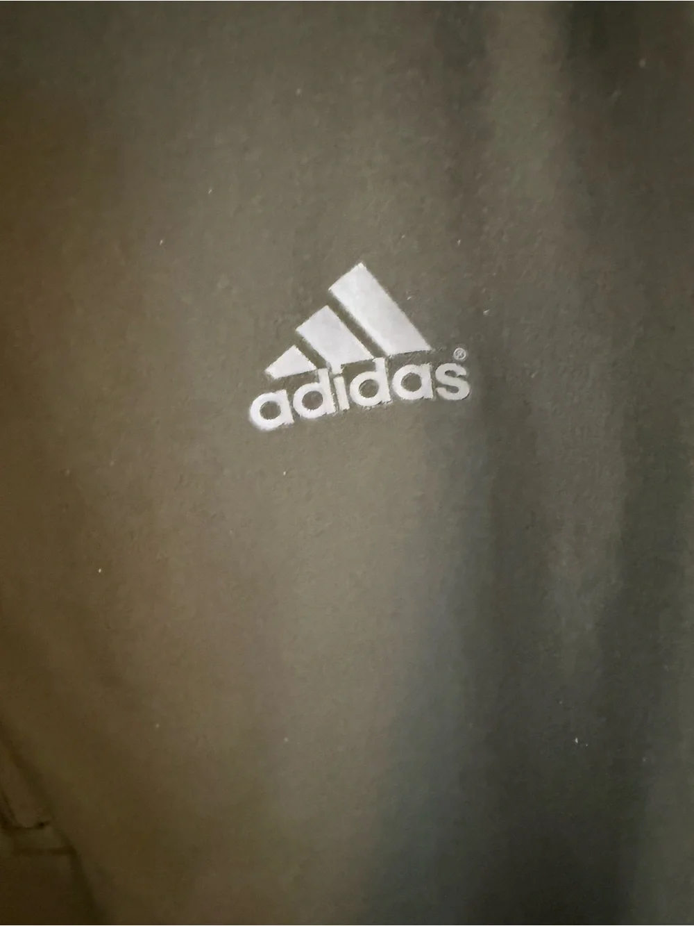Adidas Men’s Black 1/4 Zip Mock Neck Long-Sleeve Windbreaker XXL